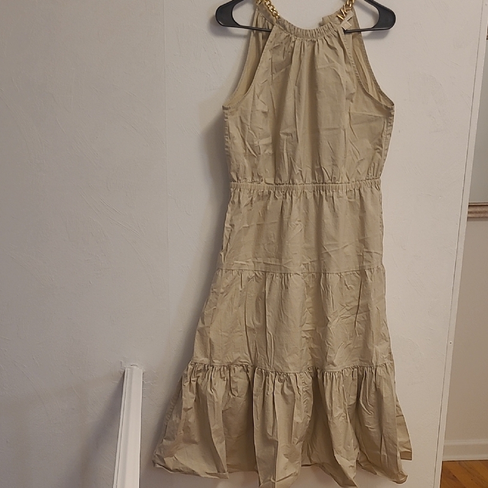 MICHAEL Michael Kors Strapless Cream Dress - Picture 6 of 11